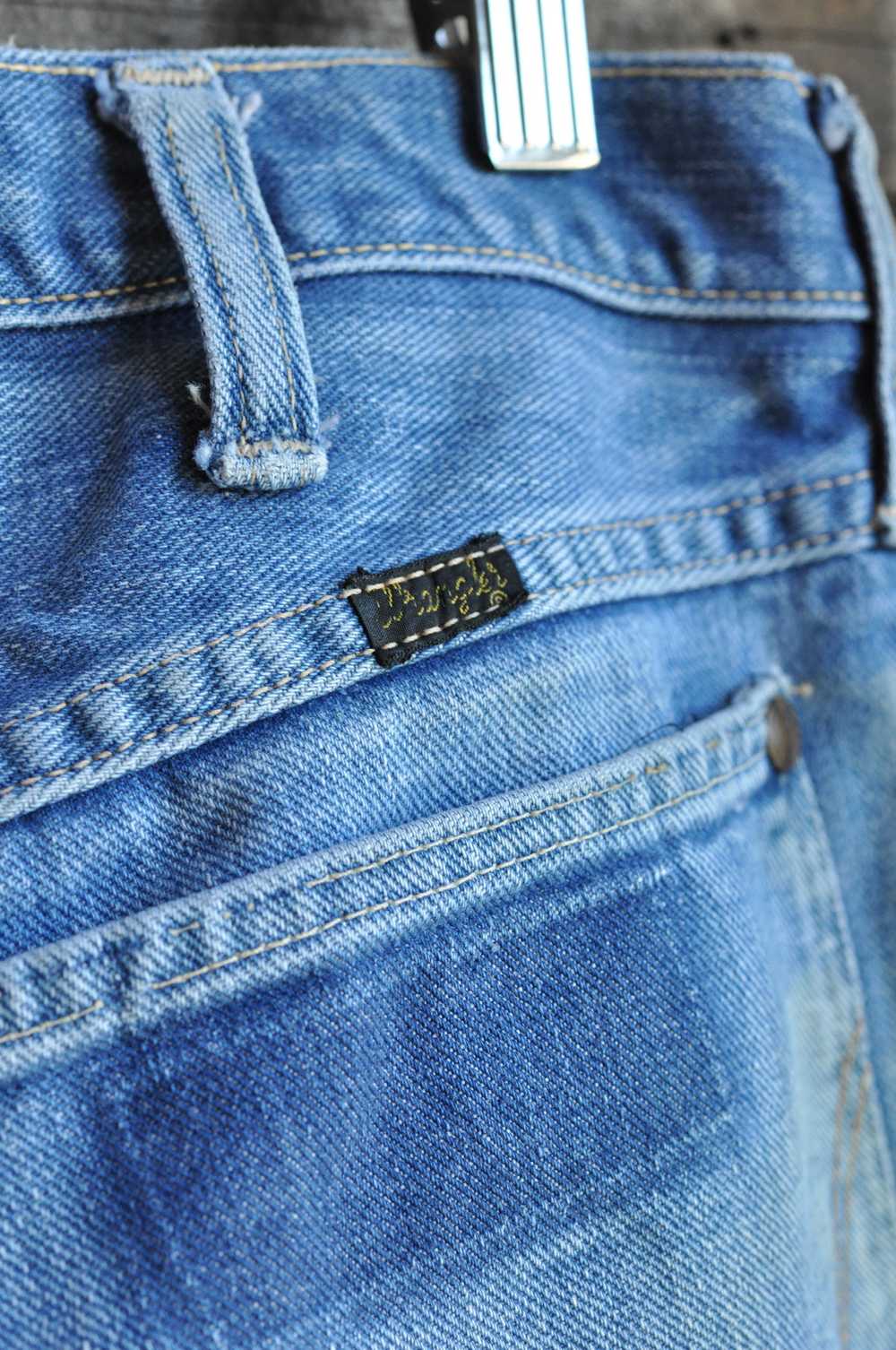 60s Patched Wrangler Jeans | Femme 4 / 29x28 - image 12