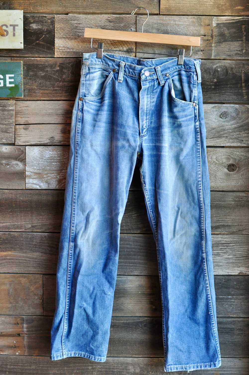 60s Patched Wrangler Jeans | Femme 4 / 29x28 - image 2