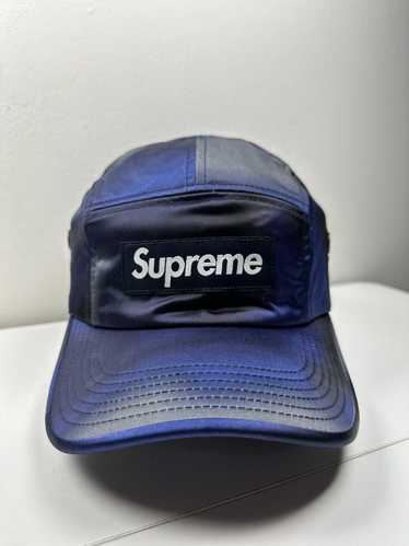 Supreme Supreme Washed Satin Camo Camp Cap Hat - image 1