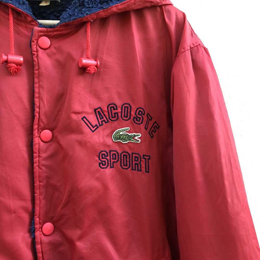 Lacoste 🔥LACOSTE SPORT SHERPA LINING LONG JACKET - image 8