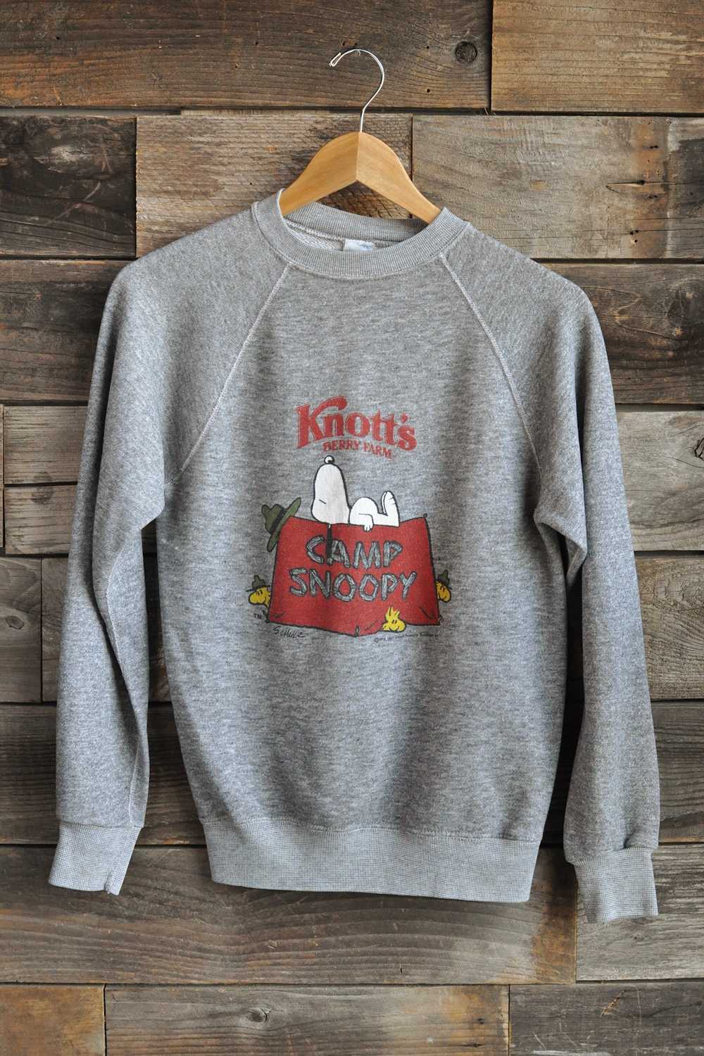 Vintage Camp Snoopy Sweatshirt | S - image 1