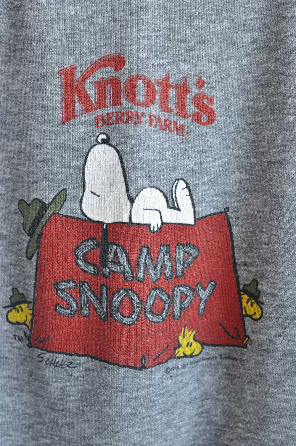 Vintage Camp Snoopy Sweatshirt | S - image 3