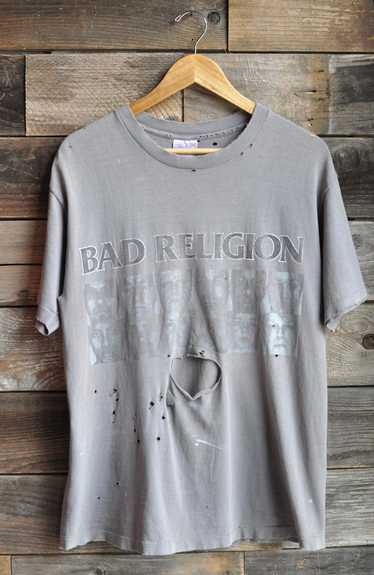 Thrashed 90s Bad Religion Tee | Masc L