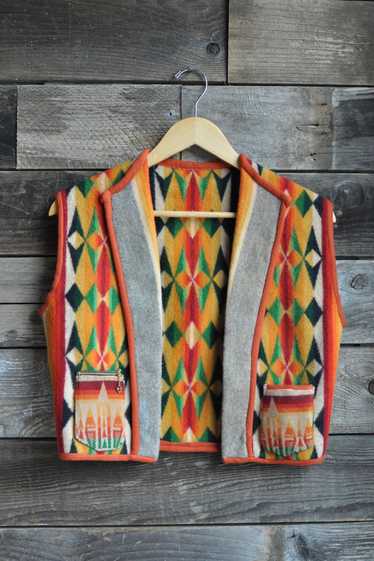 30s/40s Homemade Pendleton Vest