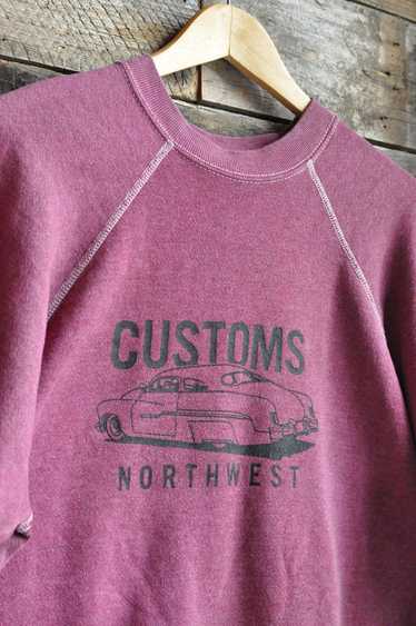 Overdyed Vintage North West Customs Sweatshirt | L