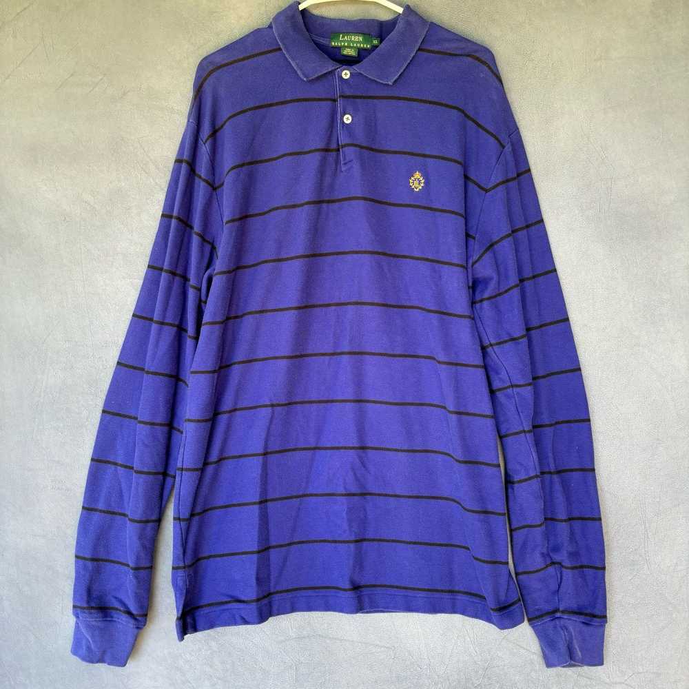 Ralph Lauren 90s Lauren Ralph Lauren Polo Shirt M… - image 1