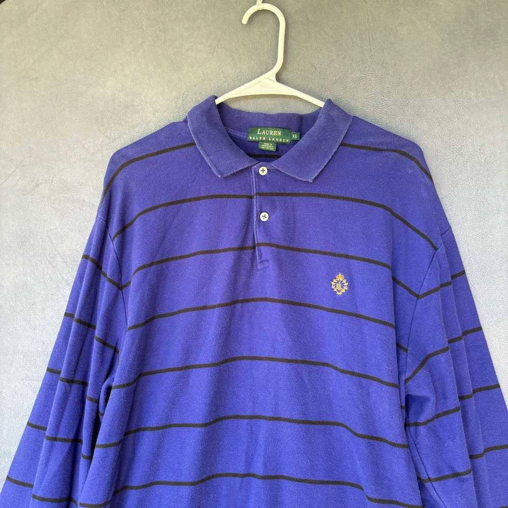 Ralph Lauren 90s Lauren Ralph Lauren Polo Shirt M… - image 4