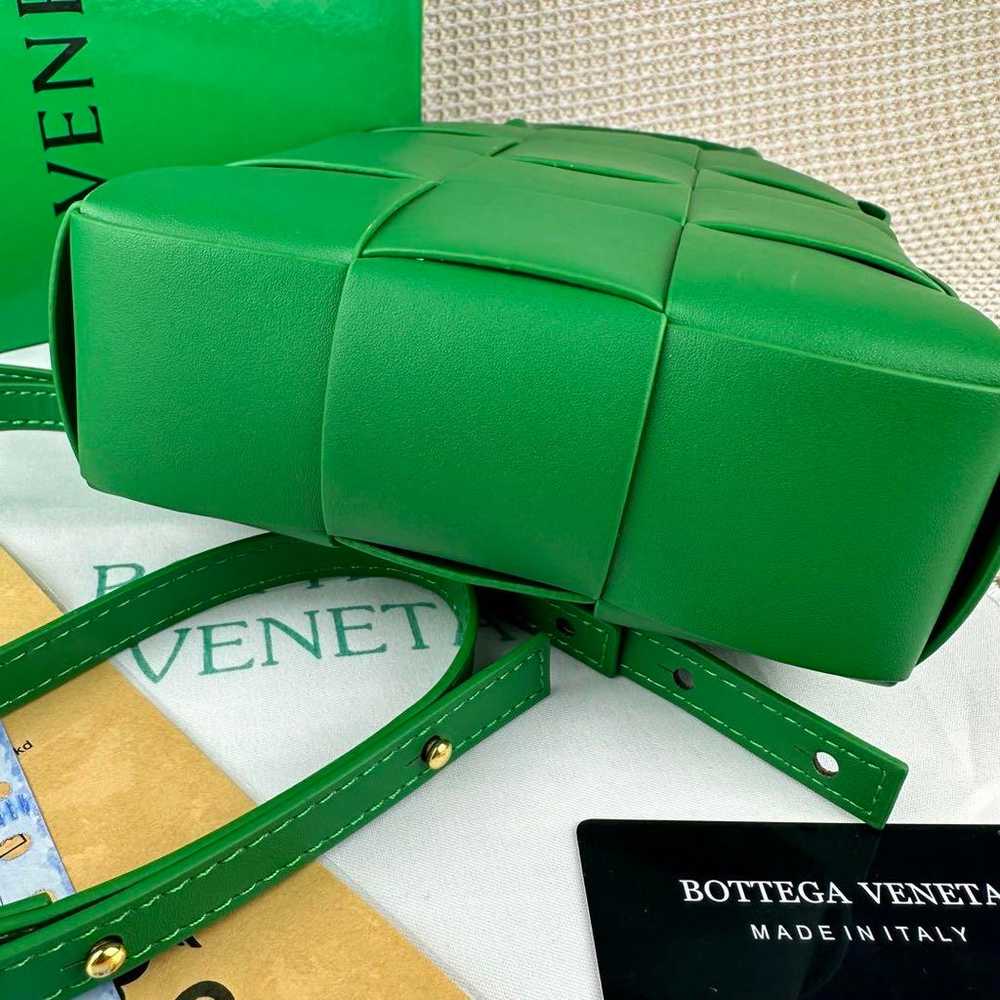 BOTTEGA VENETA Mini Tote Bag Green-2 - image 5