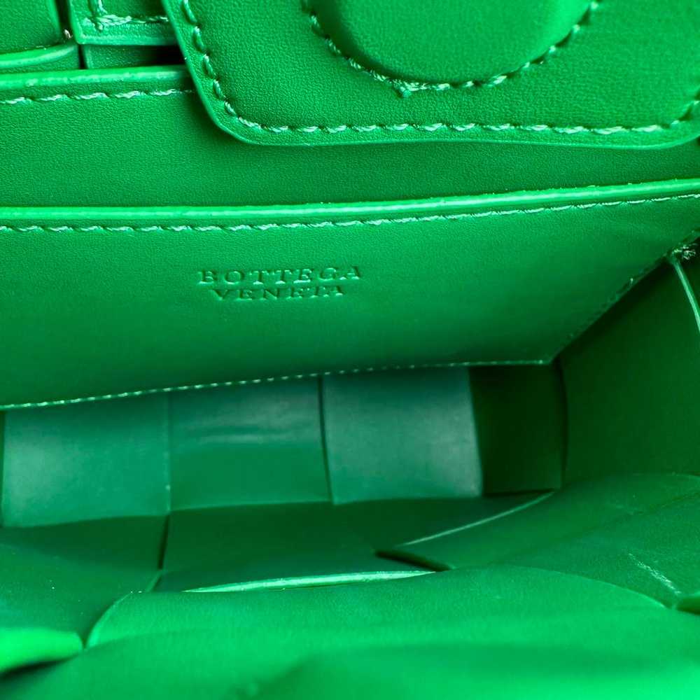 BOTTEGA VENETA Mini Tote Bag Green-2 - image 6