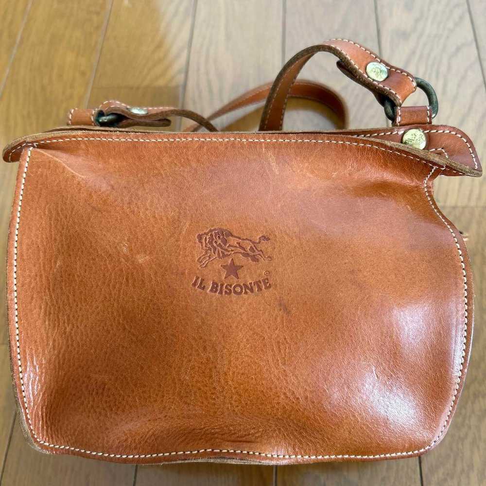 IL BISONTE Leather Shoulder Bag - image 2