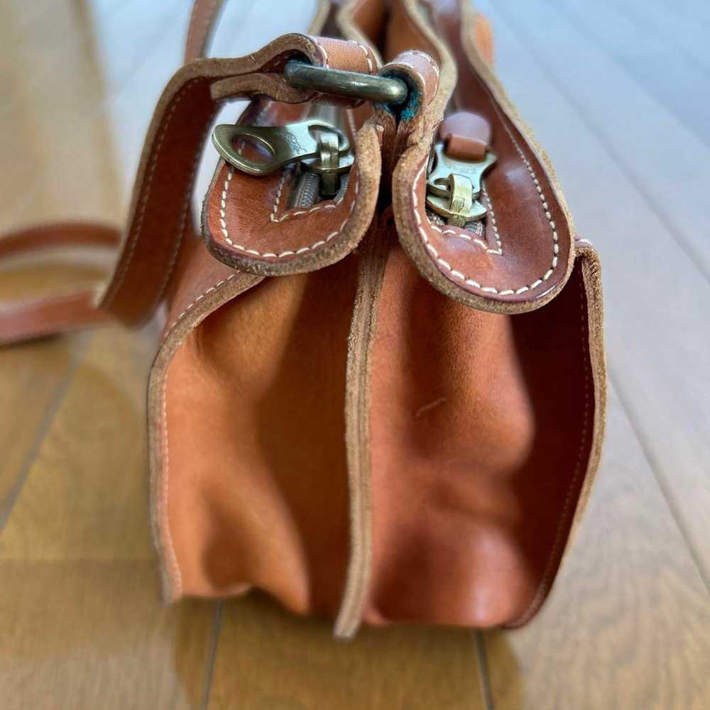 IL BISONTE Leather Shoulder Bag - image 7