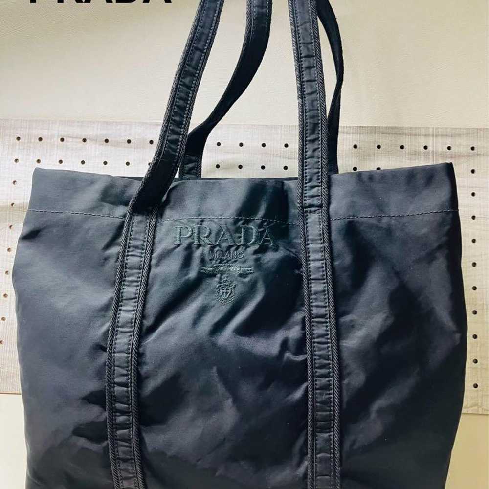 ★Excellent condition【PRADA】Prada Tote Bag Nylon B… - image 1