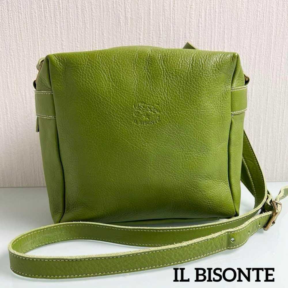 "Excellent condition" IL BISONTE Cube Shoulder Bag - image 1