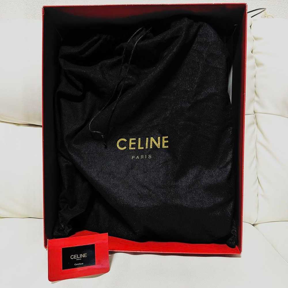 【Includes box and storage bag】CELINE Gancini Leat… - image 12