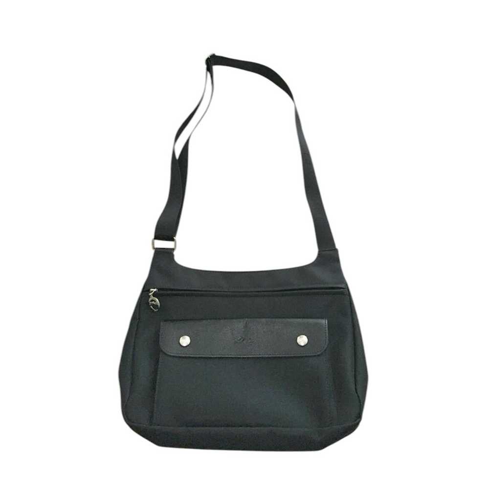 Longchamp Noir planètes Black Nylon Crossbody Tra… - image 2