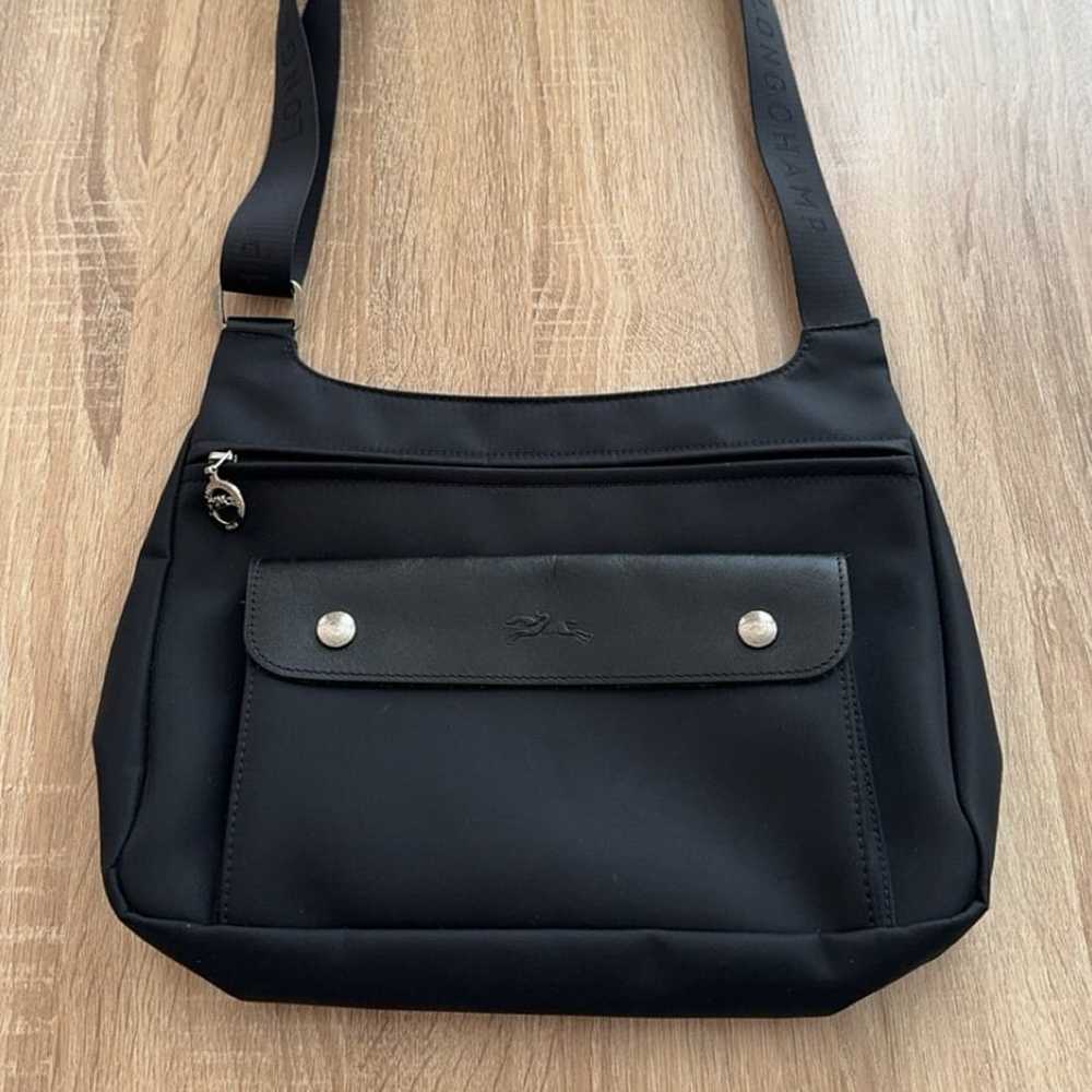 Longchamp Noir planètes Black Nylon Crossbody Tra… - image 3