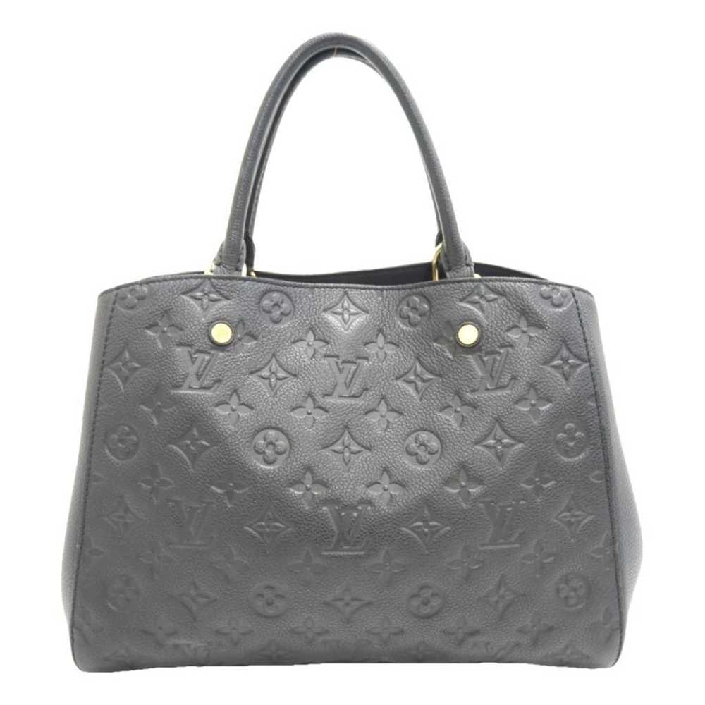 Louis Vuitton Montaigne leather handbag - image 1