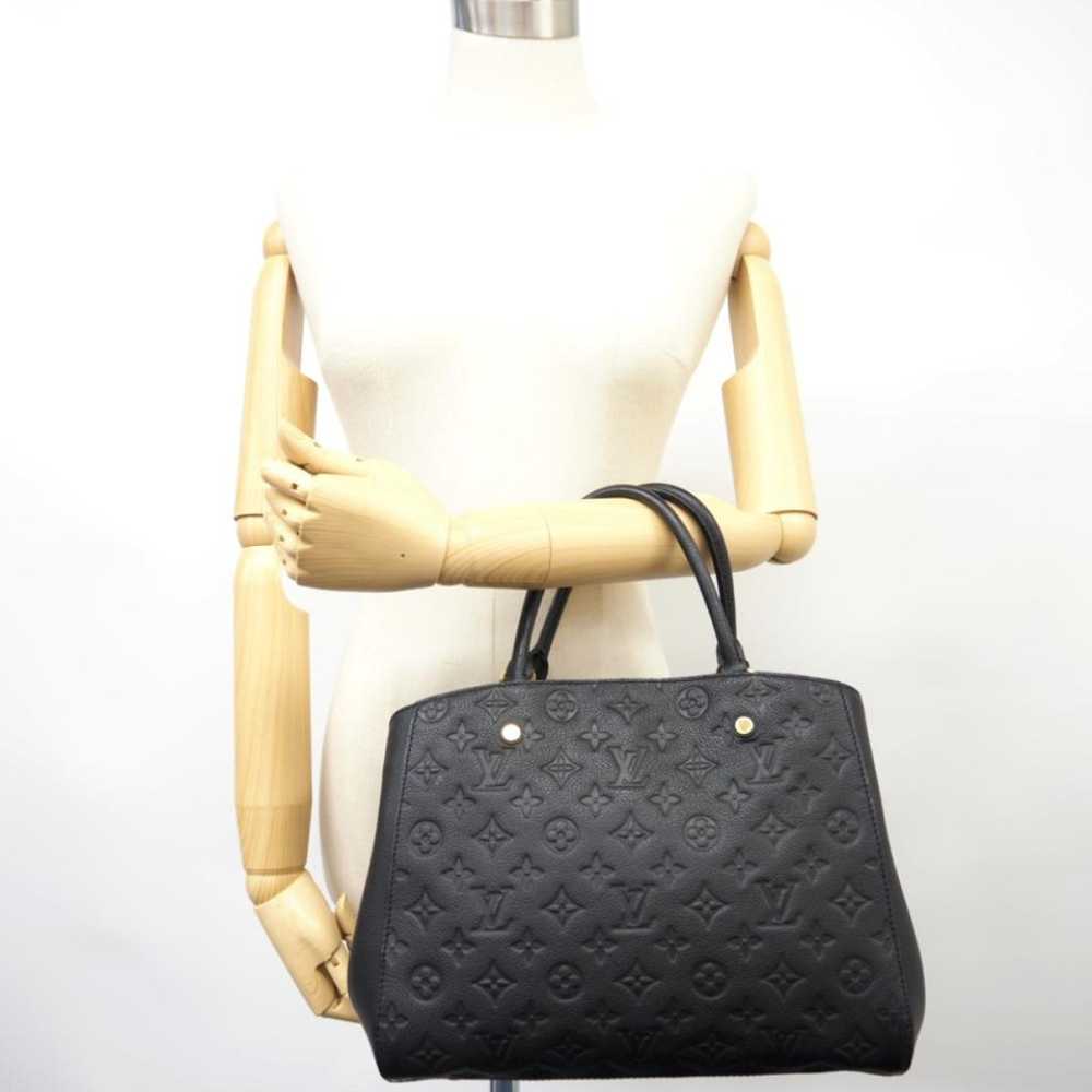 Louis Vuitton Montaigne leather handbag - image 8