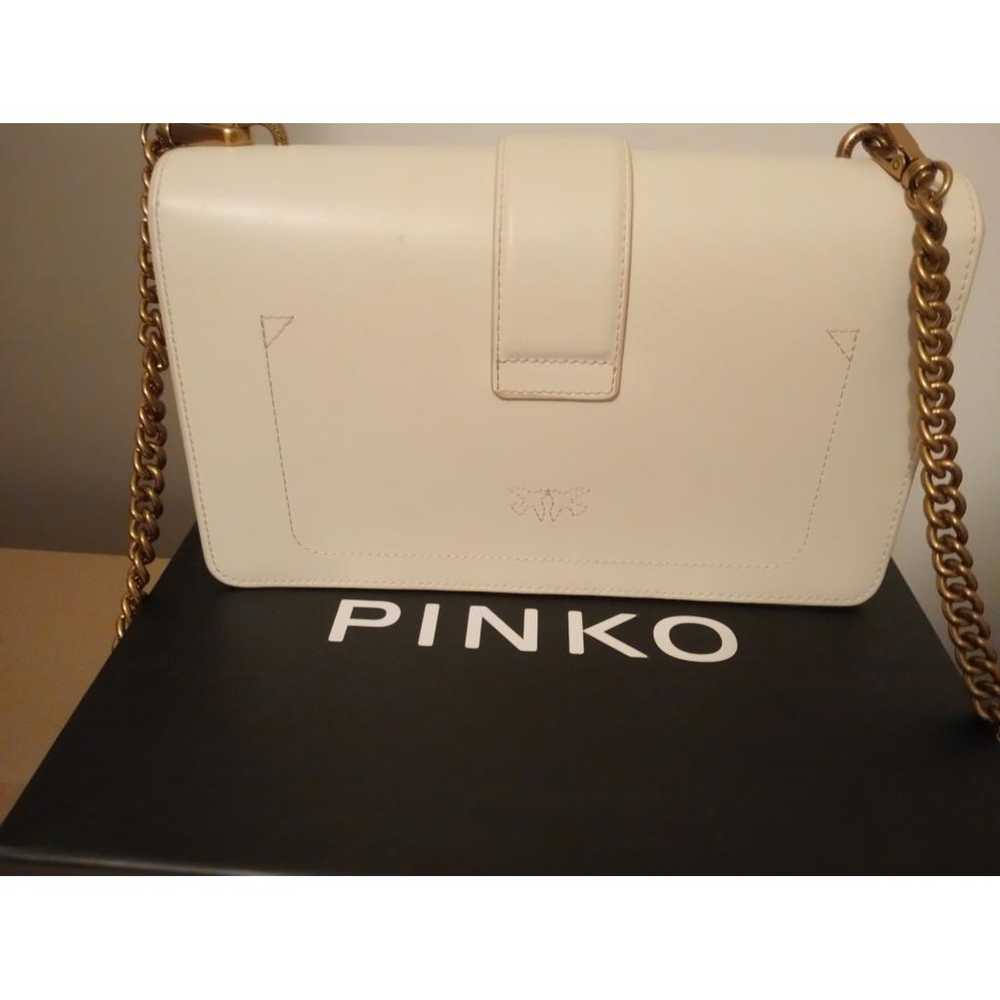 Pinko Love Bag leather clutch bag - image 3