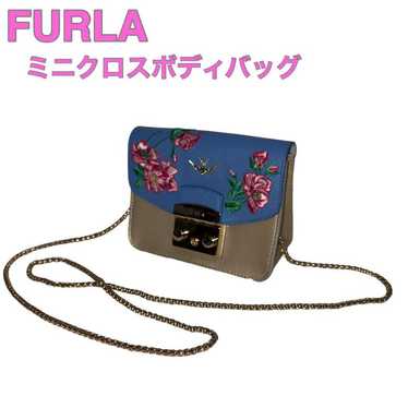 FURLA Mini Crossbody Bag Custom Swallow Glitter St