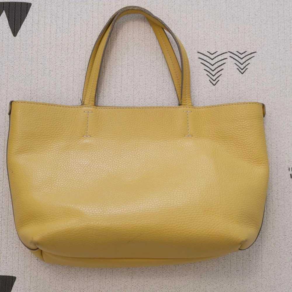 Ferragamo Yellow Leather Tote Bag - image 2