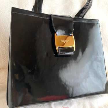 Salvatore Ferragamo Handbag Vara Ribbon AQ-218252