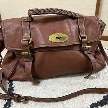 Mulberry Shoulder Bag Alexa Genuine Leather 2-way