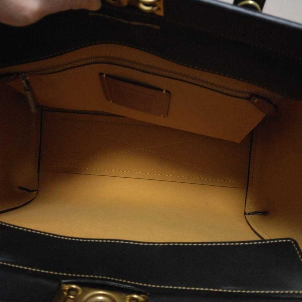 Coach Troop Handbag Black - image 7