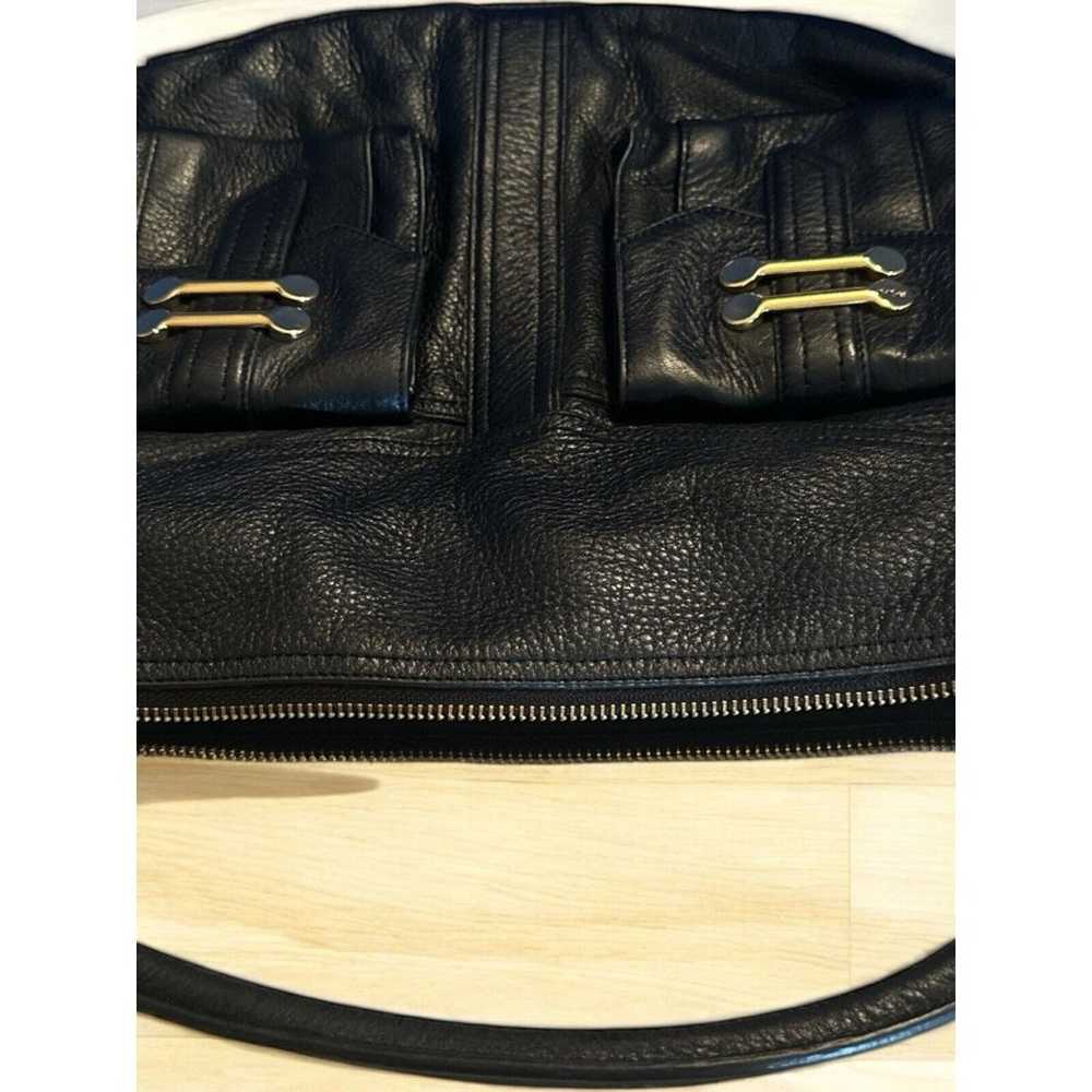 RALPH LAUREN RL BERMONDSEY Black LEATHER SHOULDER… - image 5