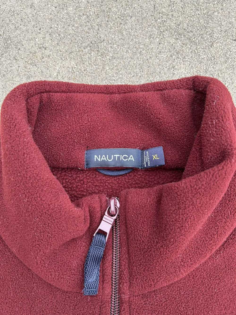 Nautica × Vintage Vintage Nautica fleece quarter … - image 3