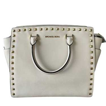 Michael Kors Large Selma Saffiano Leather Studded 