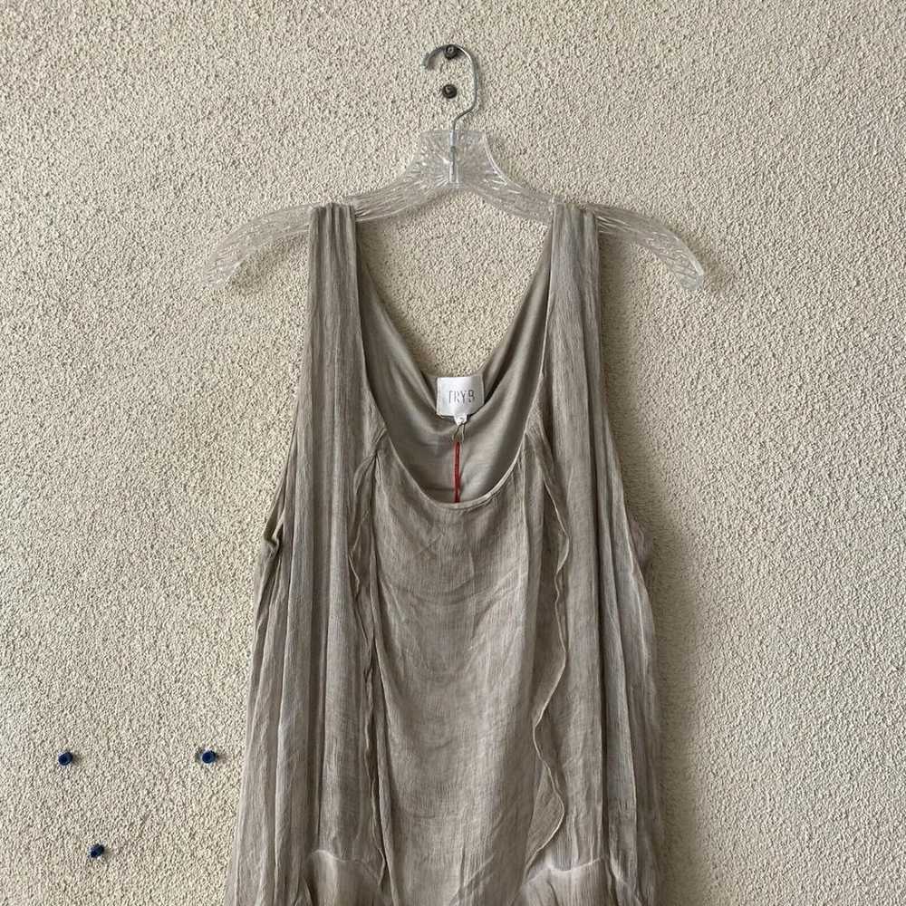 Anthropologie Silk mini dress - image 4