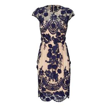 Marchesa Notte Lace mid-length dress