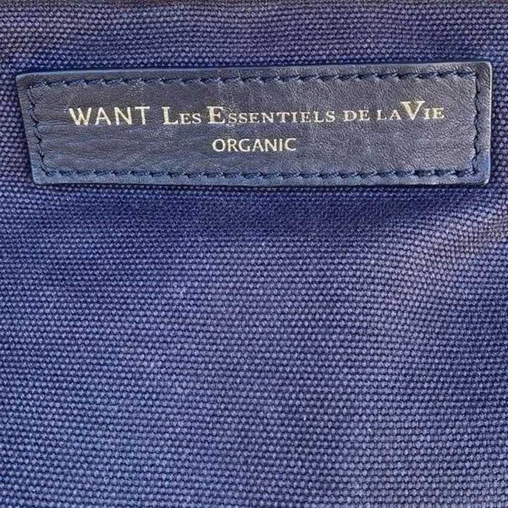 Want Les Essentials Organic Navy-Blue Canvas O’Ha… - image 6