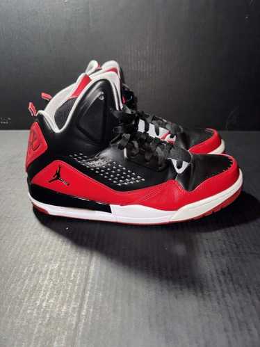 Nike Air Jordan Flight SC-3 factory Basketball Shoes in Black / Red - Sz 5.5