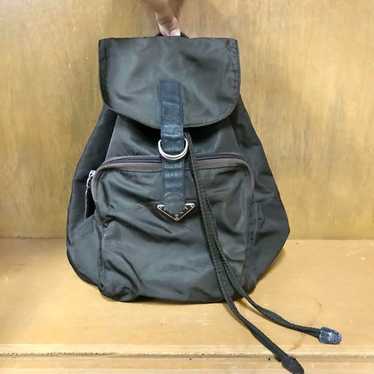 Excellent condition ◆ PRADA Backpack Tessuto Trian