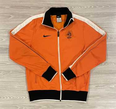 Nike Nike Netherlands Football Soccer Jacket Oran… - image 1