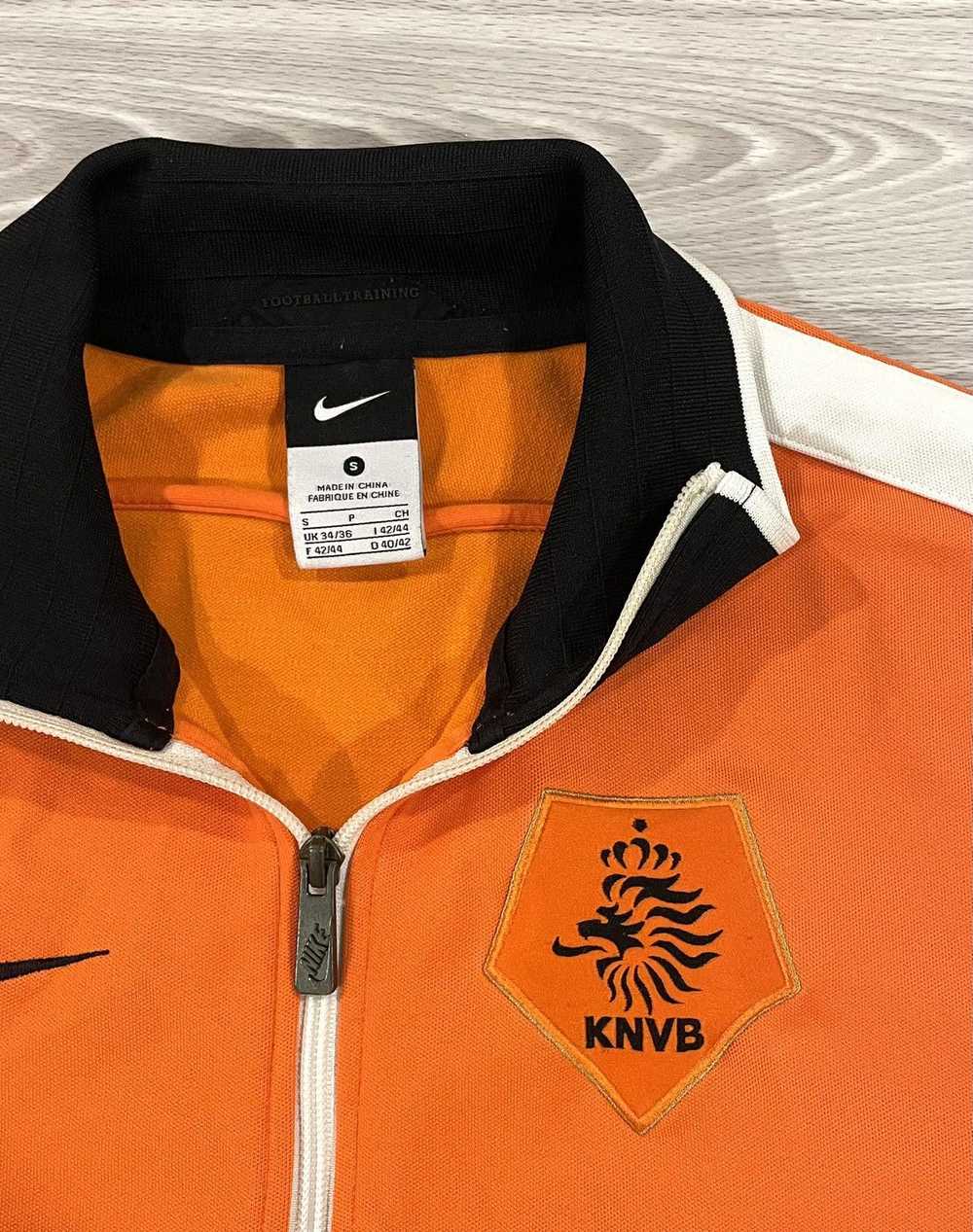 Nike Nike Netherlands Football Soccer Jacket Oran… - image 2