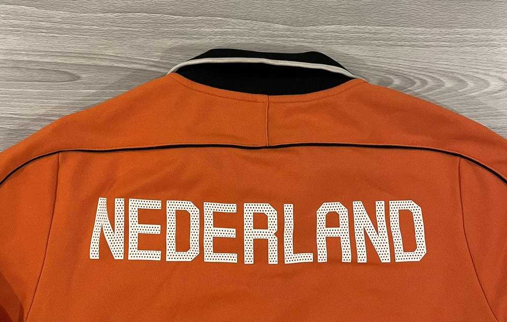 Nike Nike Netherlands Football Soccer Jacket Oran… - image 6