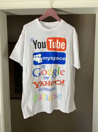 Dover Street Market × Paradise Youtube Myspace Tee