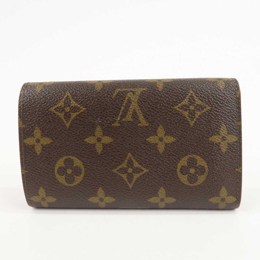 Louis Vuitton Monogram Porte Monnaie Billets Tres… - image 2