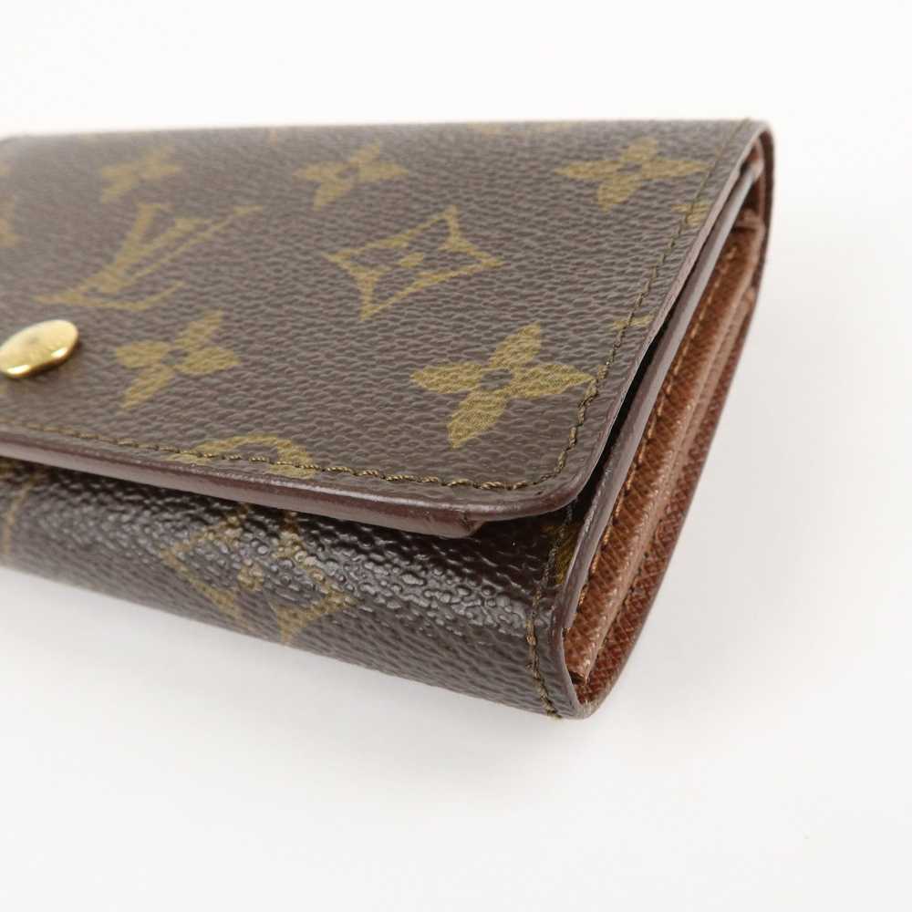 Louis Vuitton Monogram Porte Monnaie Billets Tres… - image 6