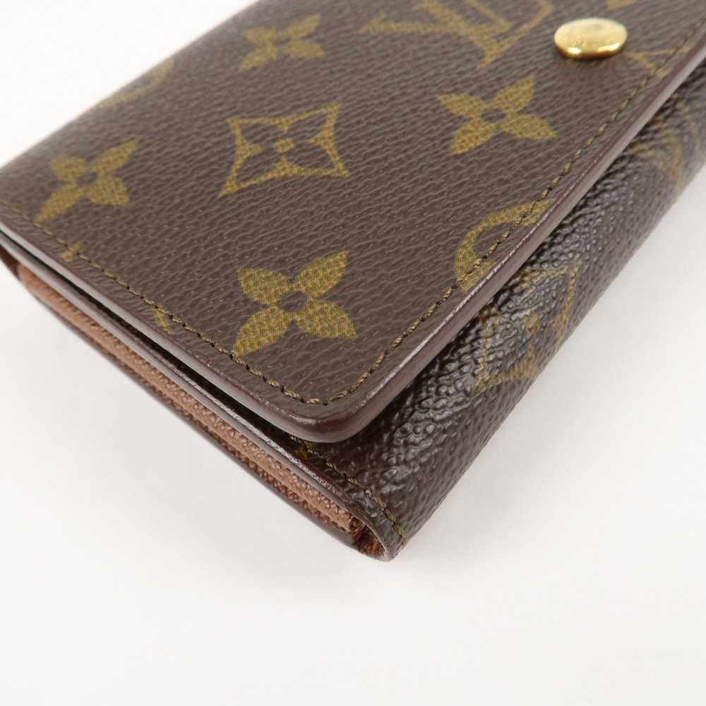 Louis Vuitton Monogram Porte Monnaie Billets Tres… - image 7