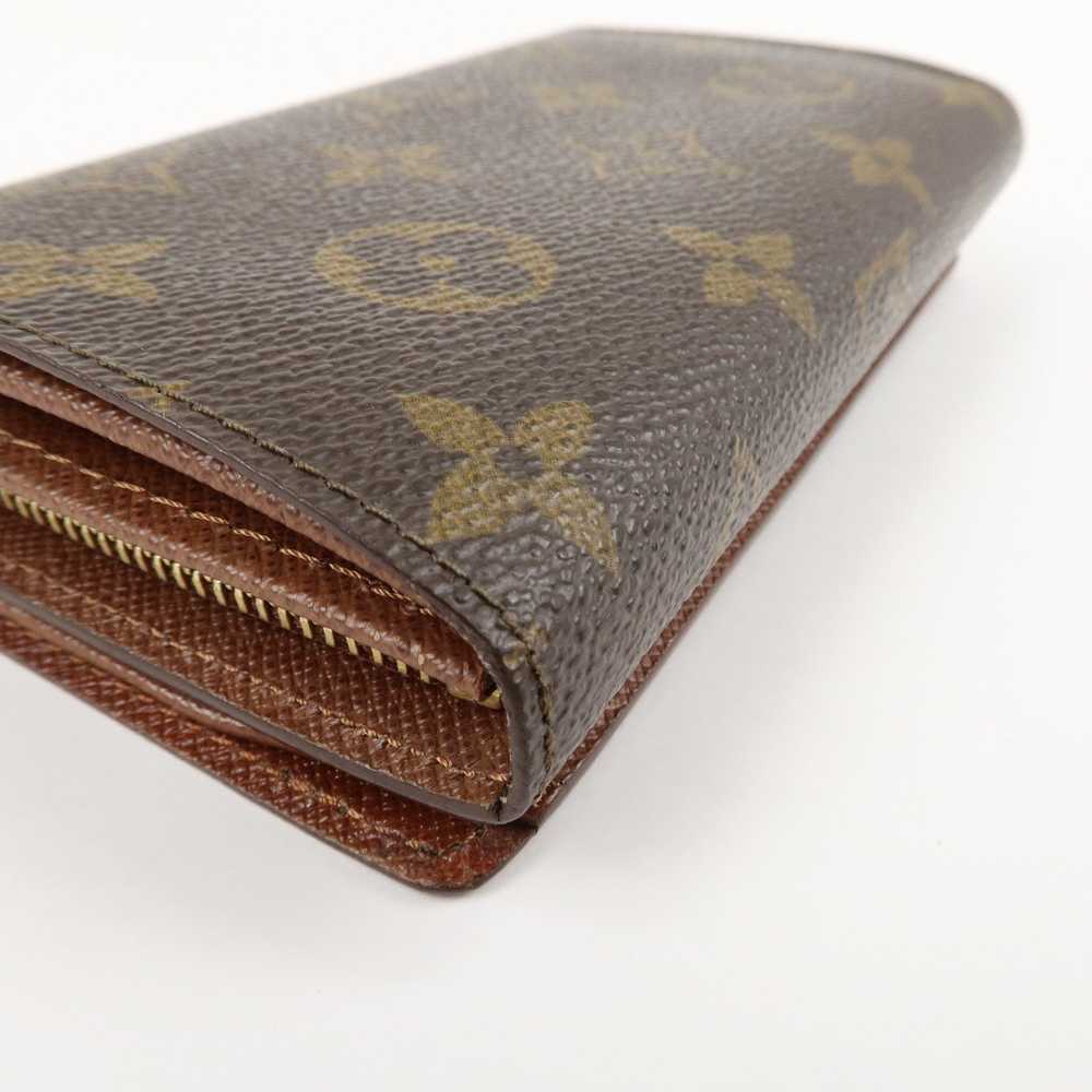 Louis Vuitton Monogram Porte Monnaie Billets Tres… - image 9