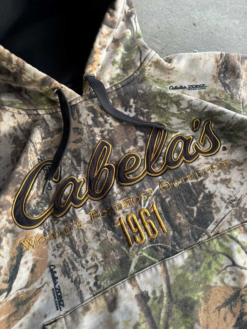 Cabelas × Streetwear × Vintage Crazy Cabelas Real… - image 3