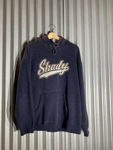 Designer Vintage Y2K Shady LTD Eminem Navy Hoodie 