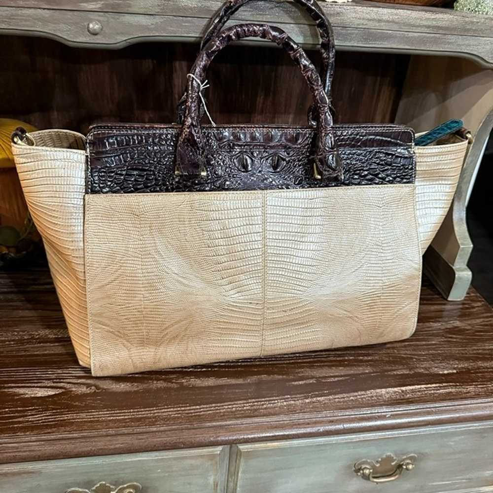 Brahmin honey and teal color - image 9