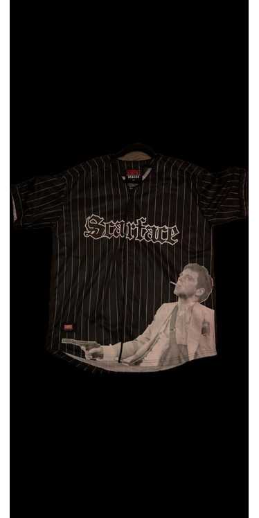 Streetwear × Vintage Rare baseball scareface shirt