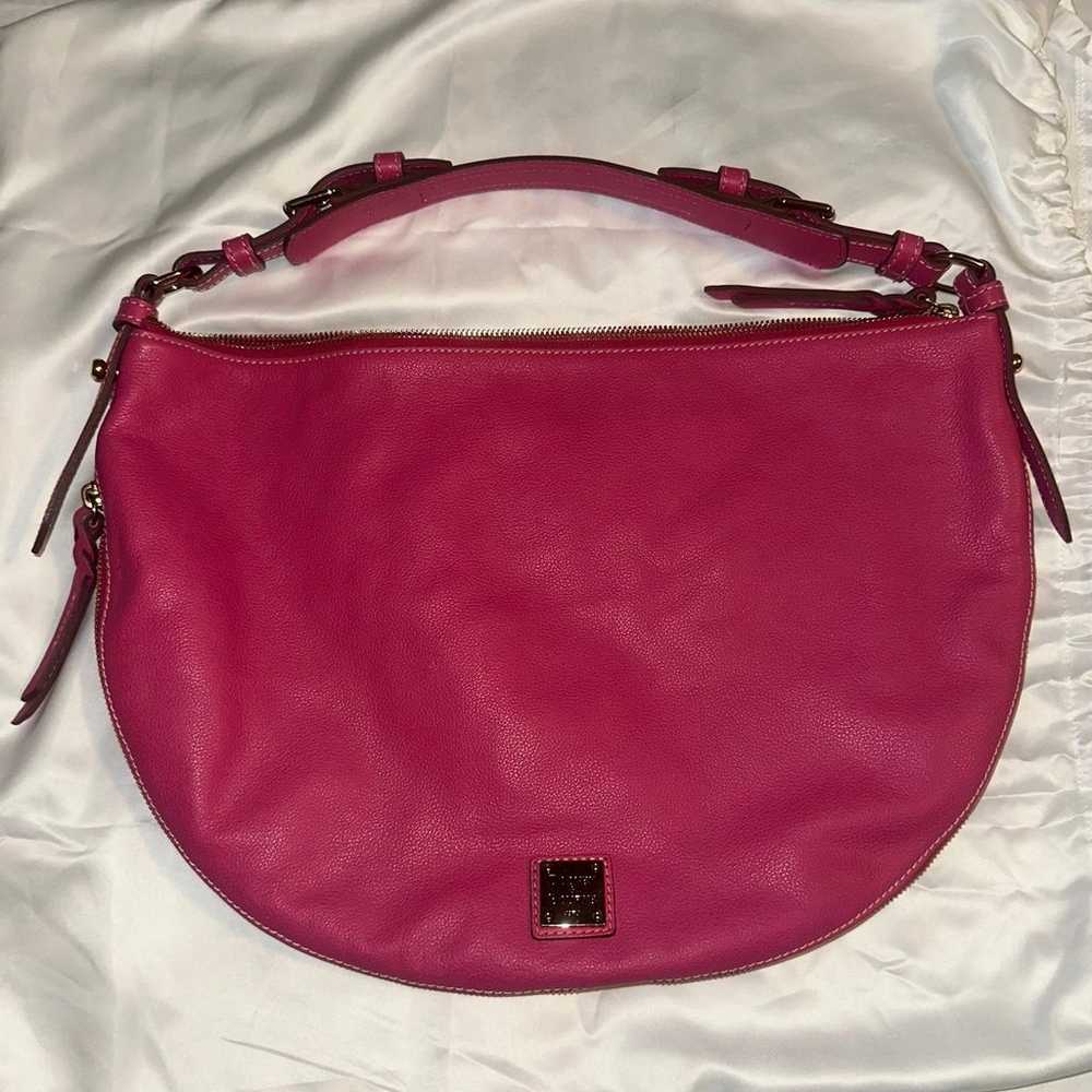 Dooney & Burke Hot Pink Luna Bag - image 1