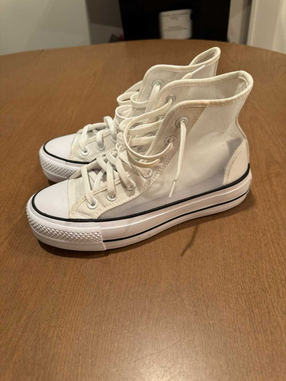 Converse White mesh Nike converse women’s size 6 - image 10